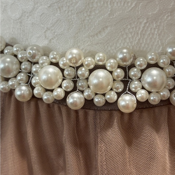 Elegant Pearl Beaded Belt - Picture 2 of 6